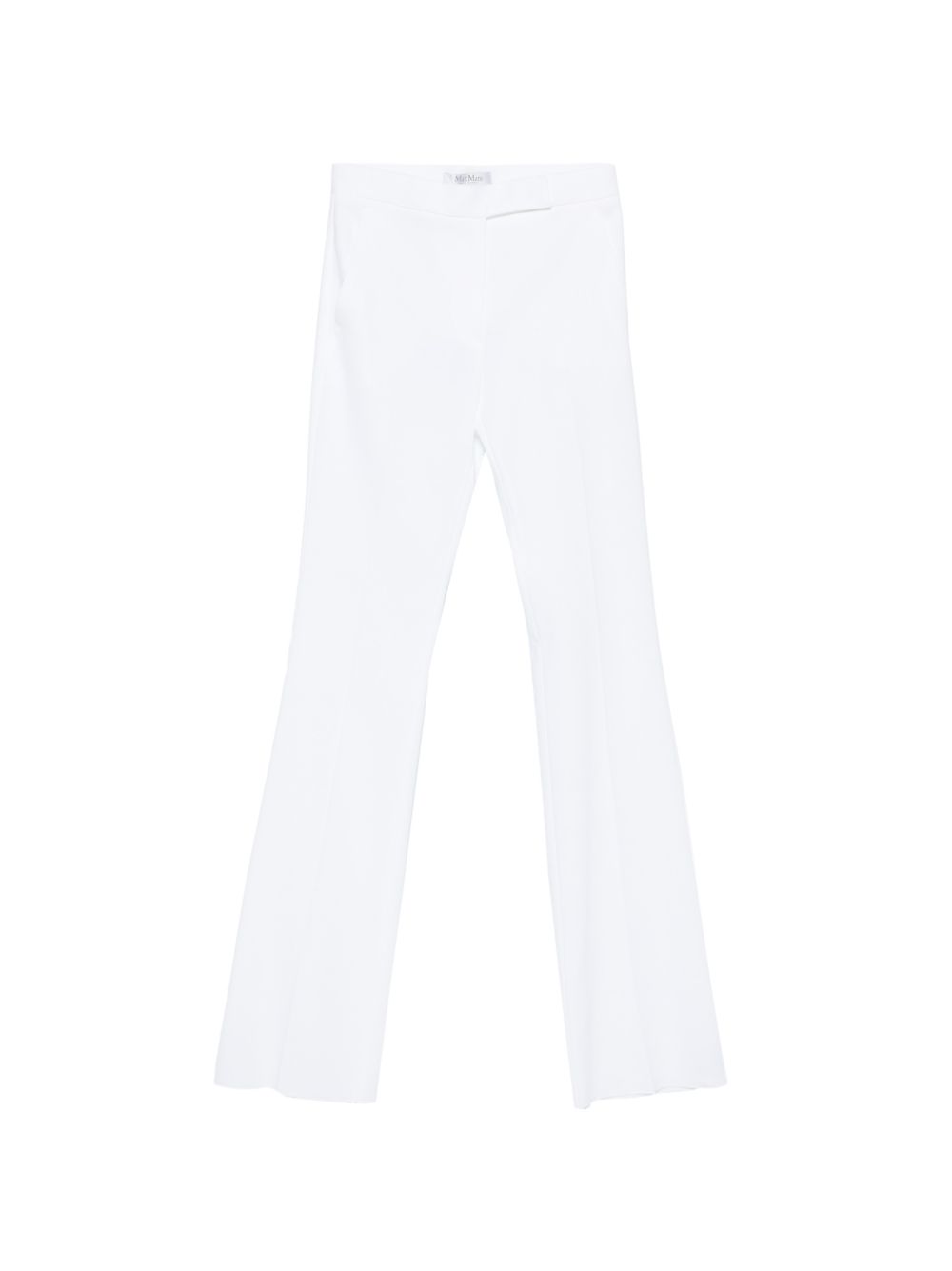 Max Mara Pantaloni Cecina in cotone bianco