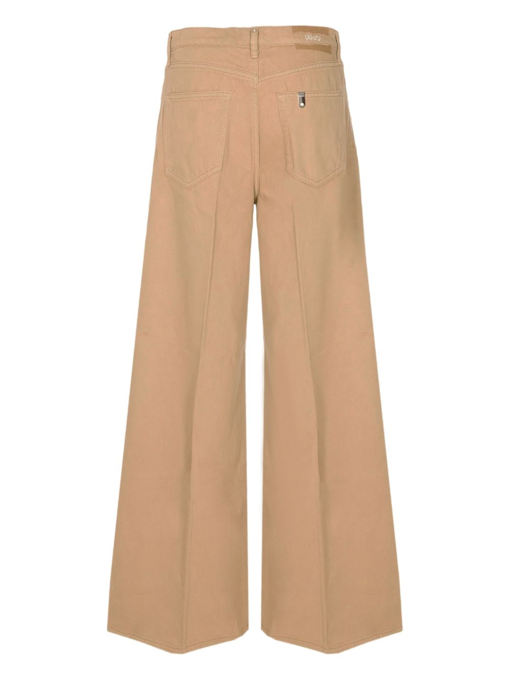 LIUJO Jeans color pesca con gamba svasata, view 2
