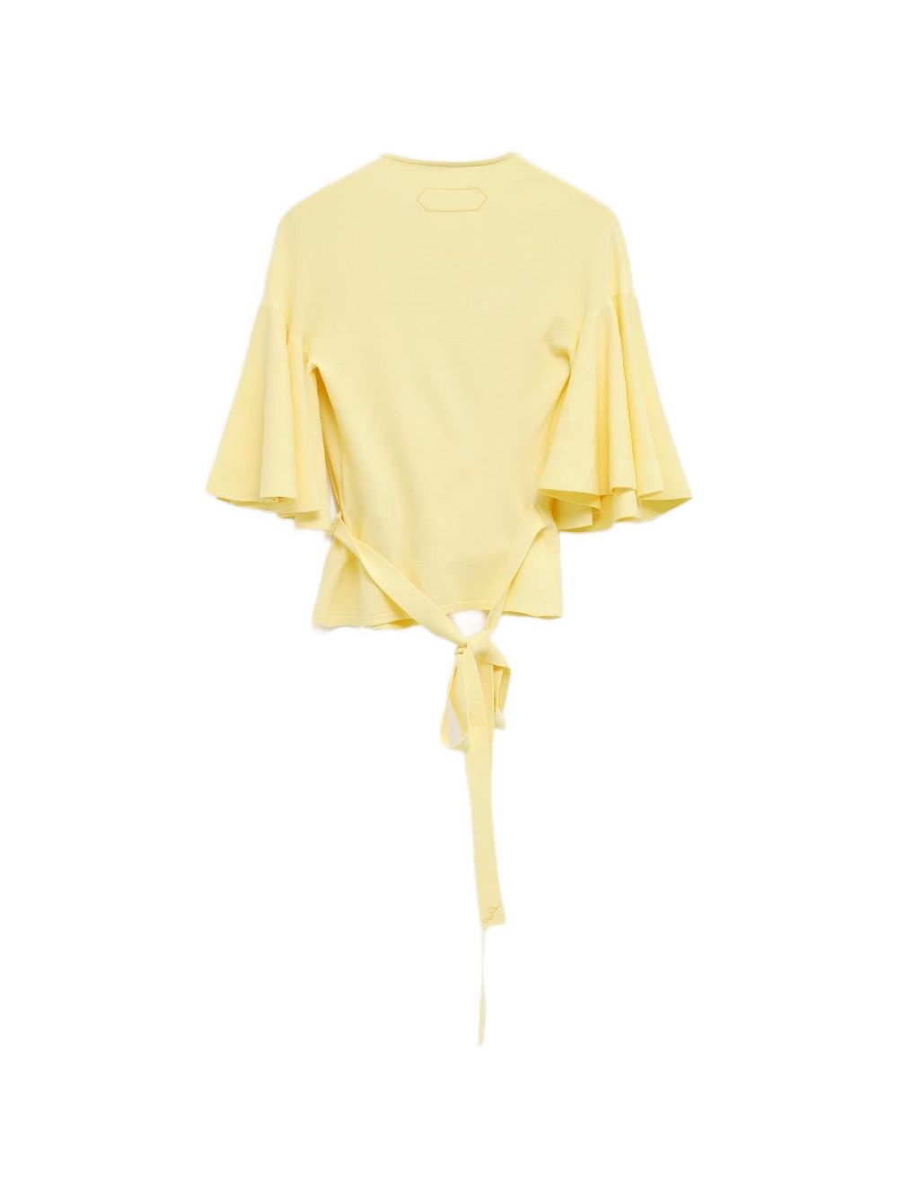 Jacquemus Maglia Paysan giallo pastello, view 2