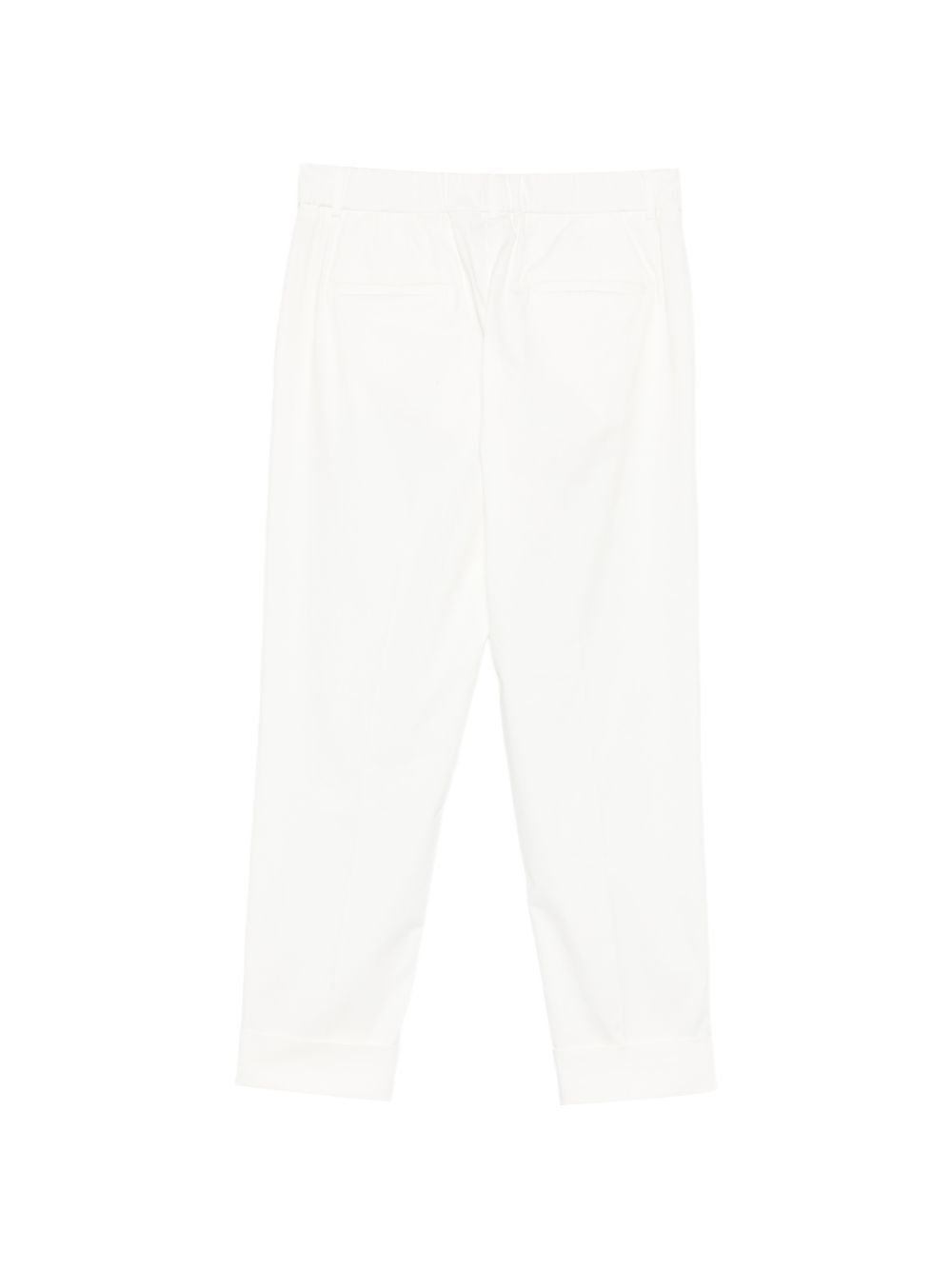 PESERICO Pantaloni bianchi con pinces, view 2
