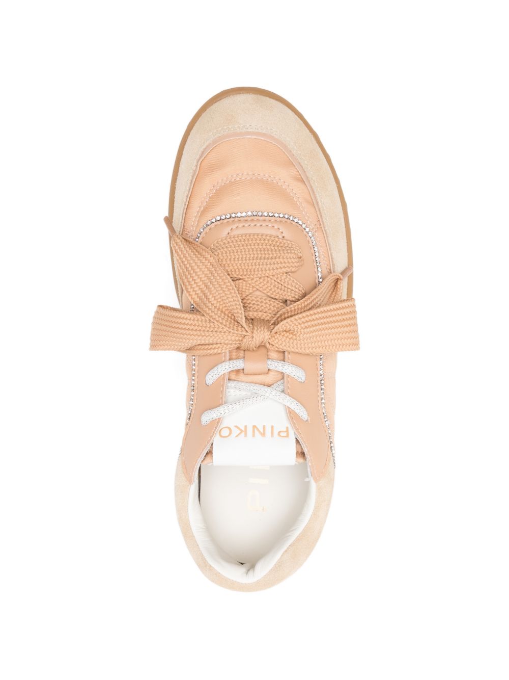 Pinko Sneakers color pesca, view 2