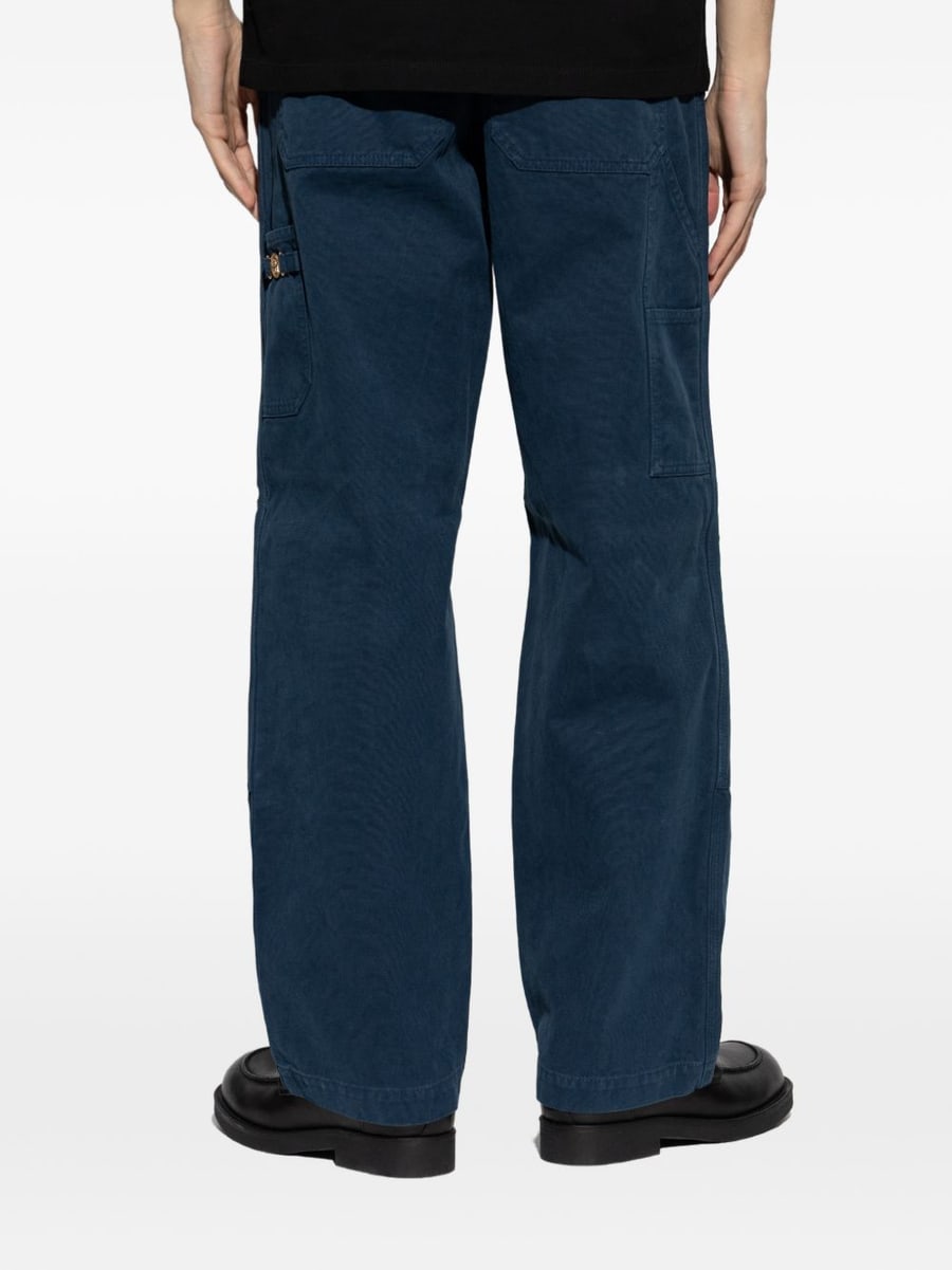 Versace Jeans blu con design a pannelli, view 5