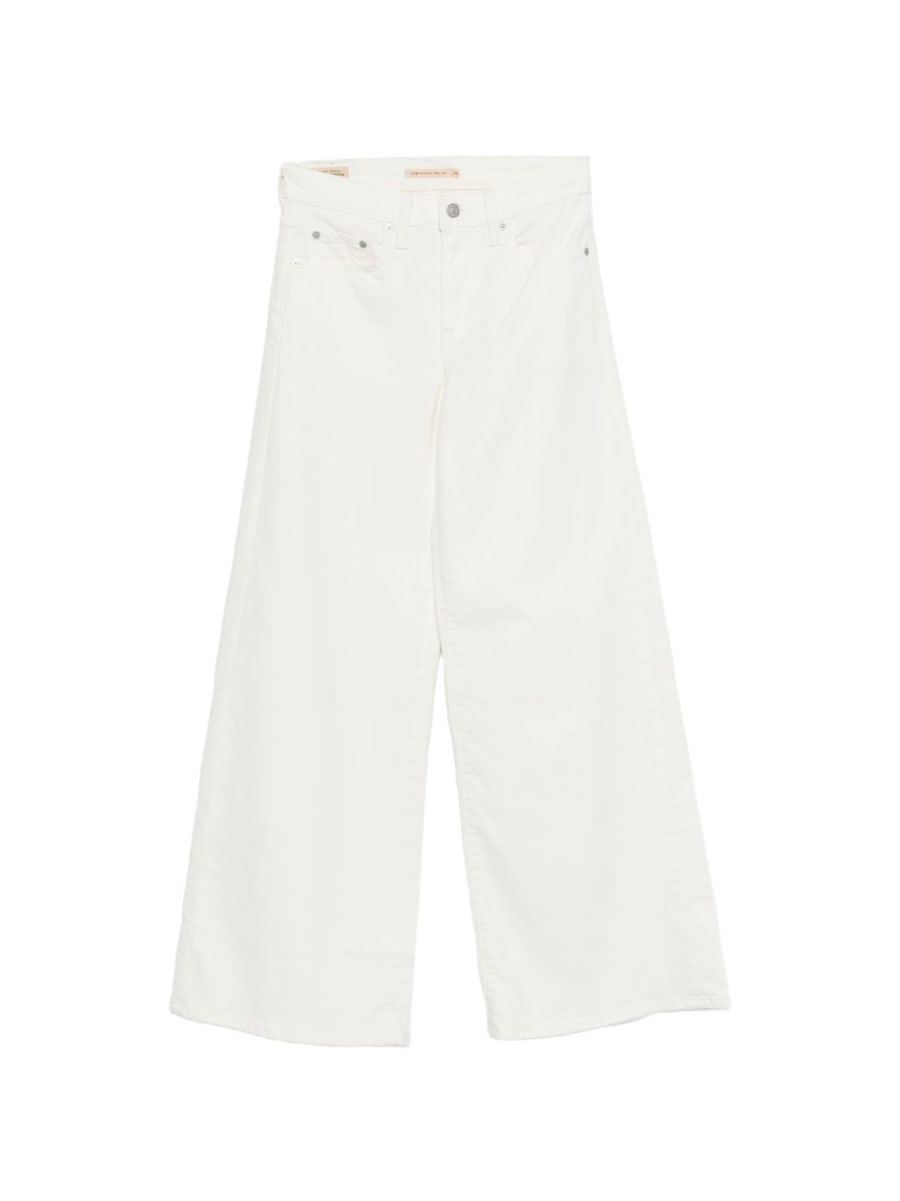 LEVIS Jeans 728 bianca a gamba larga