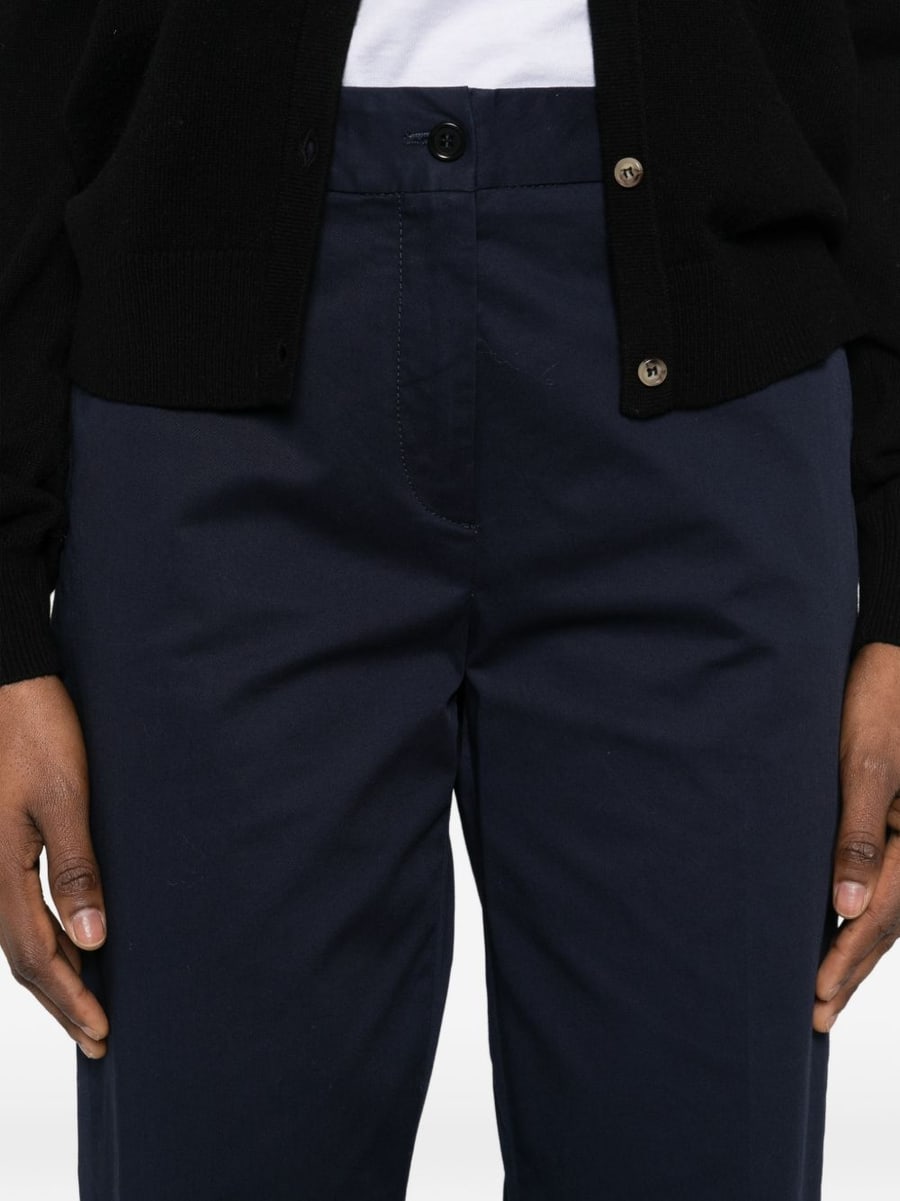 ASPESI Pantaloni in cotone blu navy, view 2