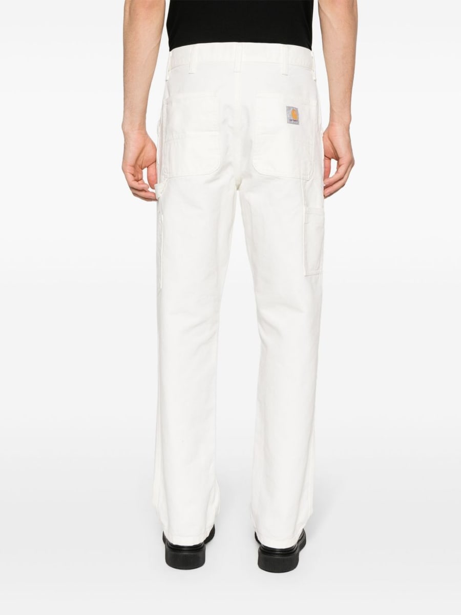 Carhartt WIP Jeans in cotone bianco, view 5