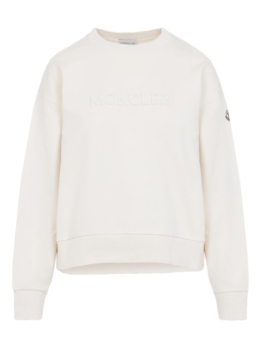 Moncler Felpa girocollo con logo