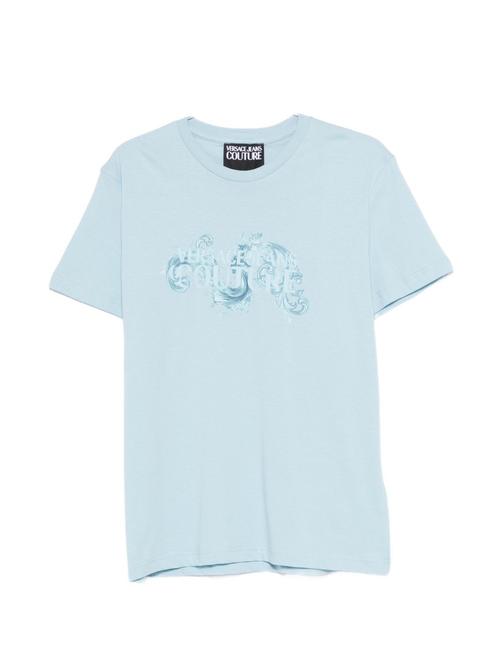 VERSACE JEANS COUTURE T-shirt in cotone azzurro