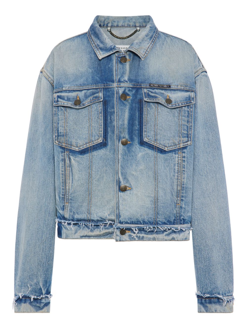Maison Margiela Giacca in denim azzurro