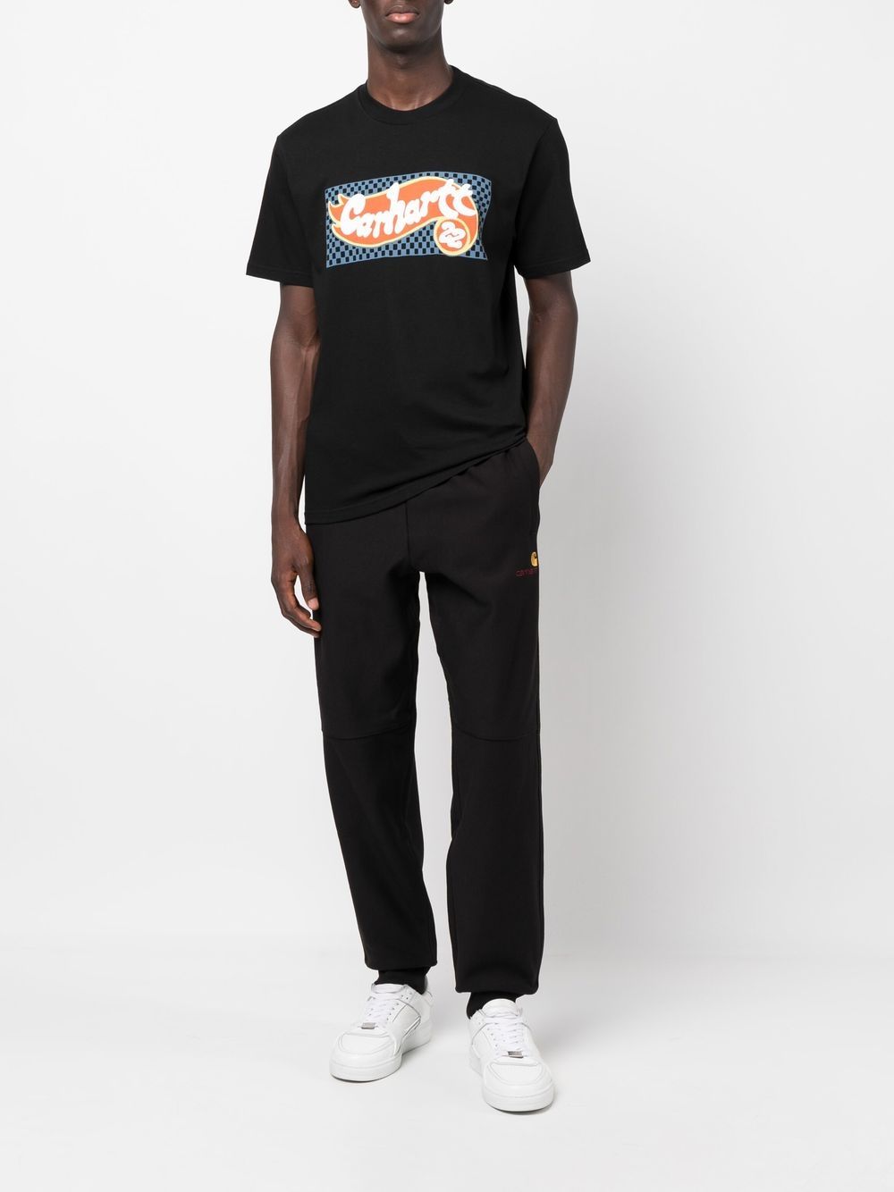 Carhartt WIP Pantaloni sportivi con logo, view 2