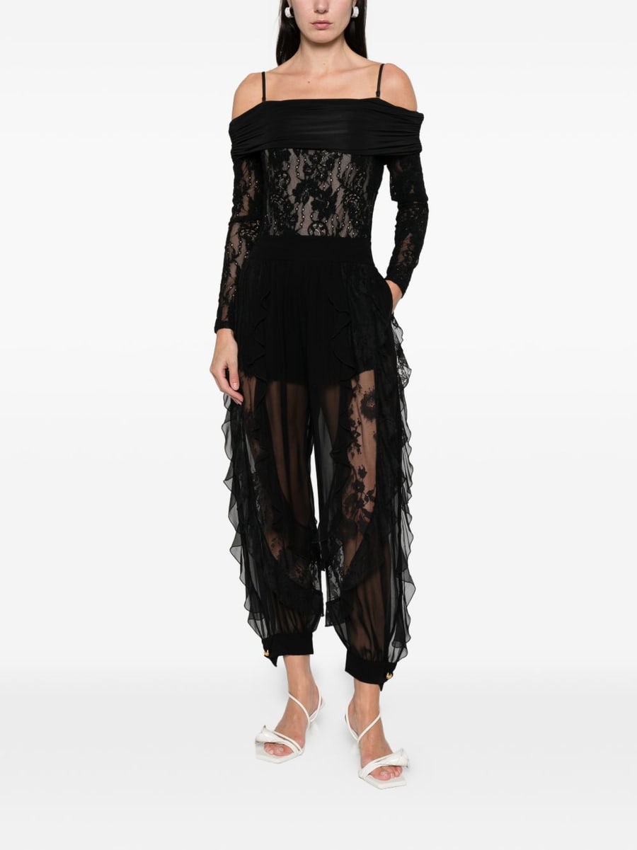 Zimmermann Body in pizzo nero, view 2