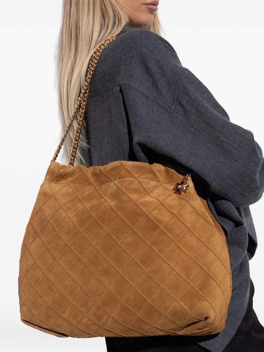 Tory Burch Borsa 'Fleming Suede', view 5