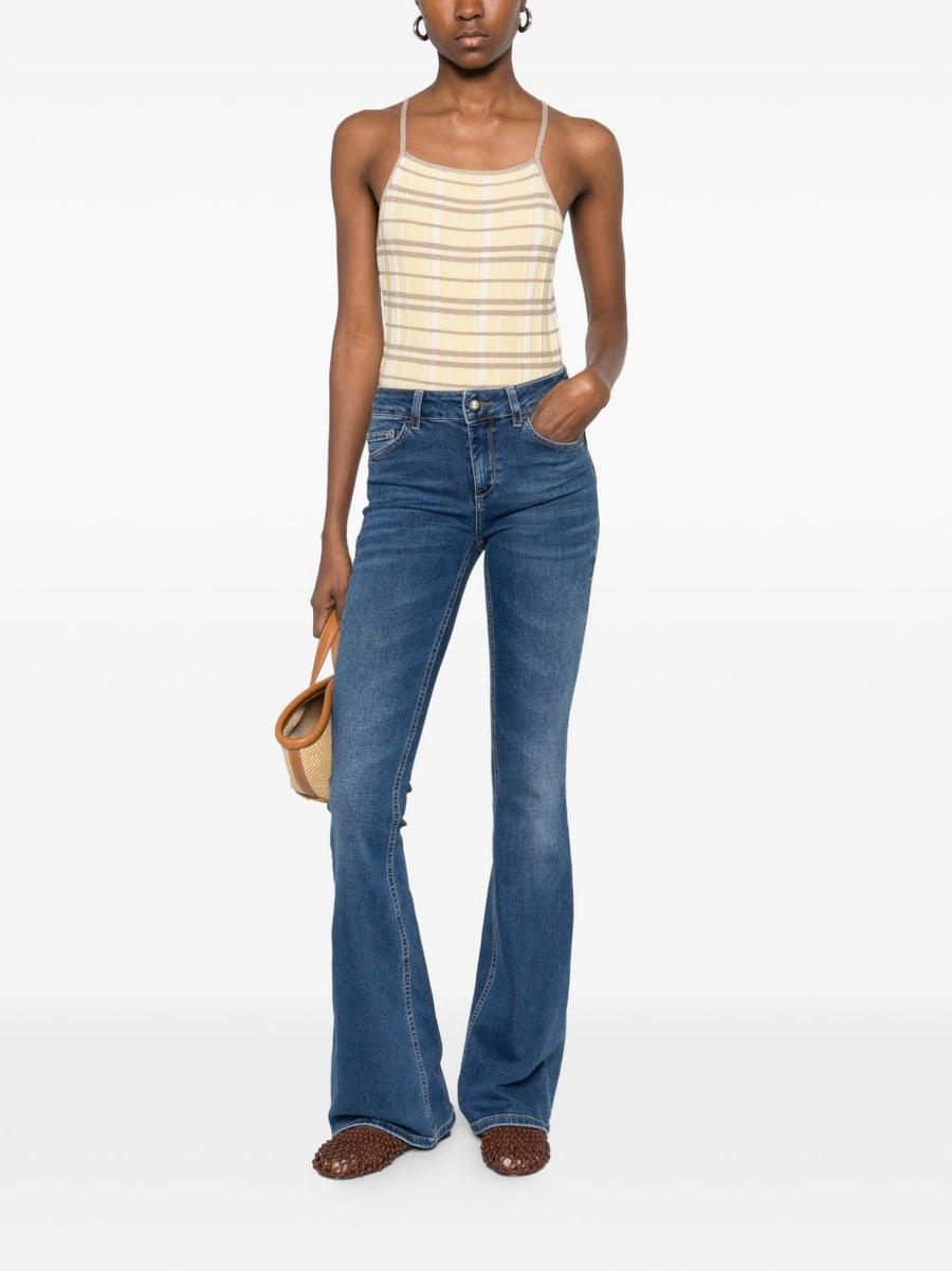 LIUJO Jeans blu svasati, view 3