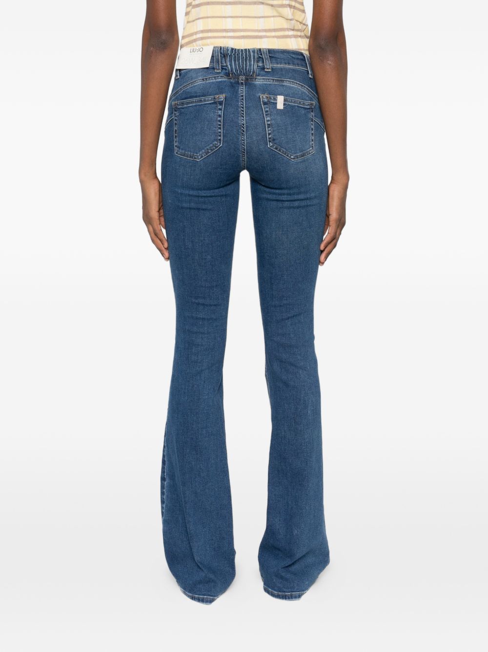 LIUJO Jeans blu svasati, view 2
