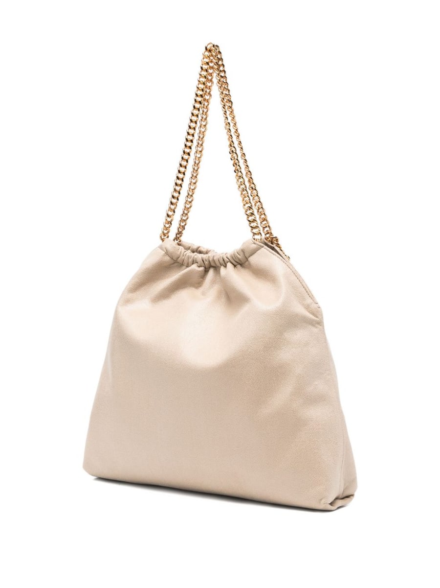 Stella McCartney Borsa a spalla Falabella Drawstring beige, view 2