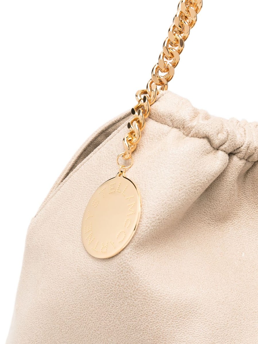 Stella McCartney Borsa a spalla Falabella Drawstring beige, view 5