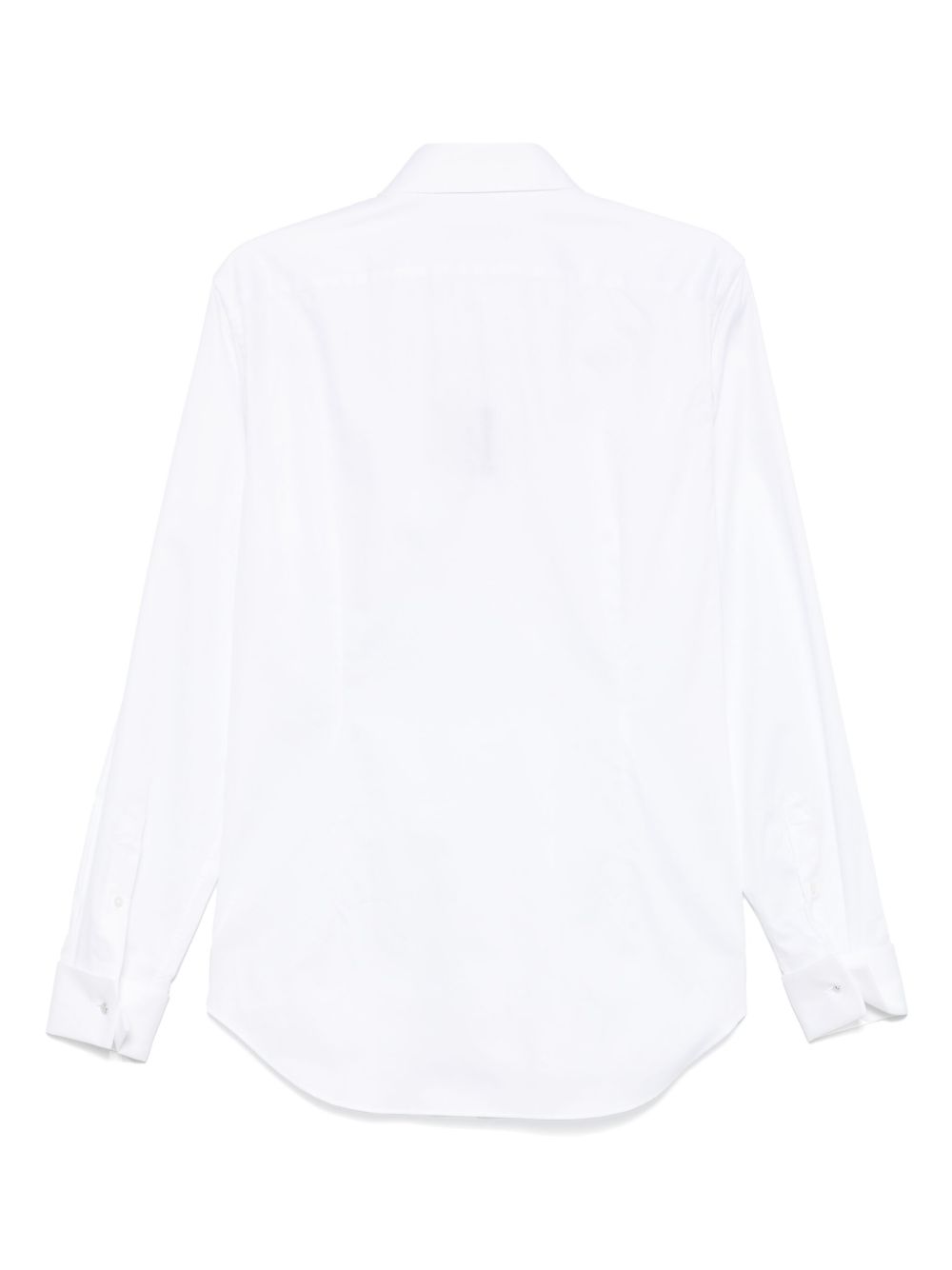 Corneliani Camicia classica in cotone bianco, view 2