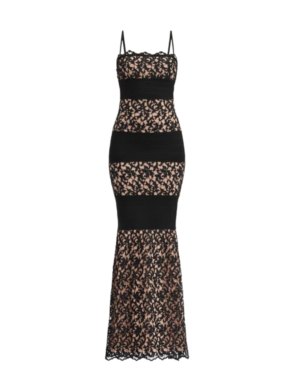 Herve Leger Abito Lungo The Marielle Gown Herve Leger