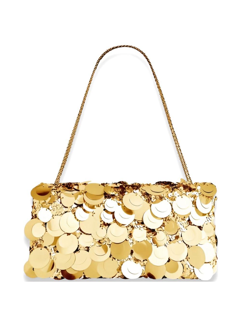 Rabanne Borsa a spalla Sparkle Baguette Rabanne