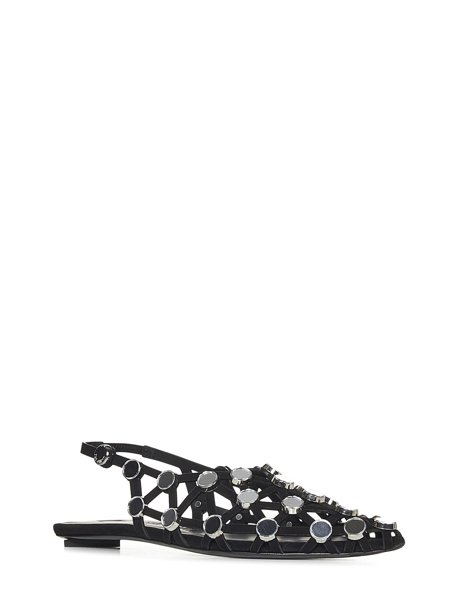 The Attico Ballerine "Grid" The Attico, view 2