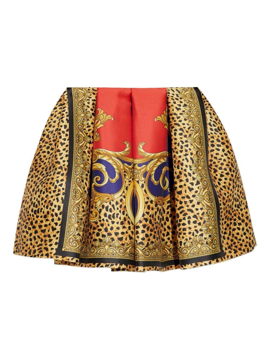Versace Gonna Mini Cheetah Barocco Versace