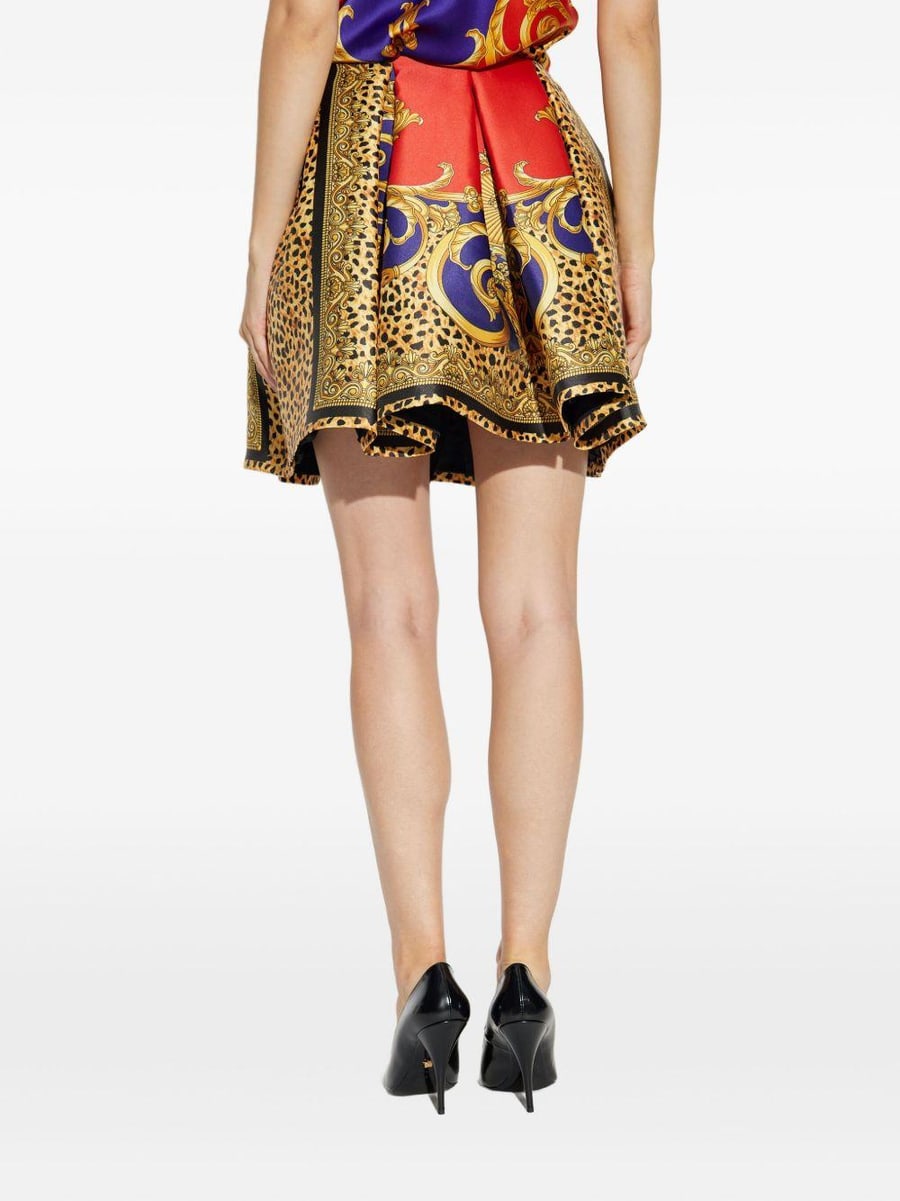 Versace Gonna Mini Cheetah Barocco Versace, view 3
