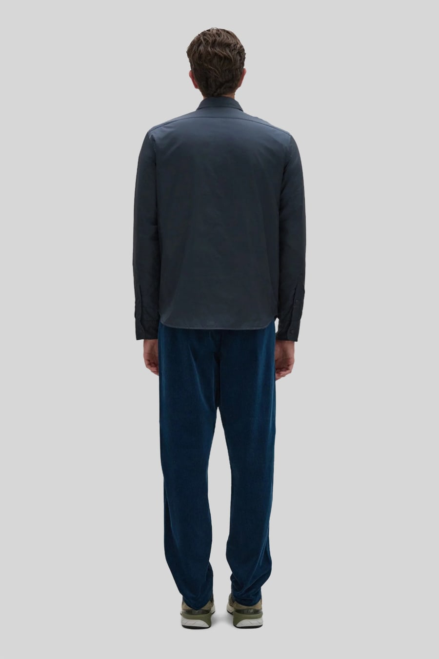 aspesi Aspesi Camicia Nylon Re-shirt Blu Uomo, view 3