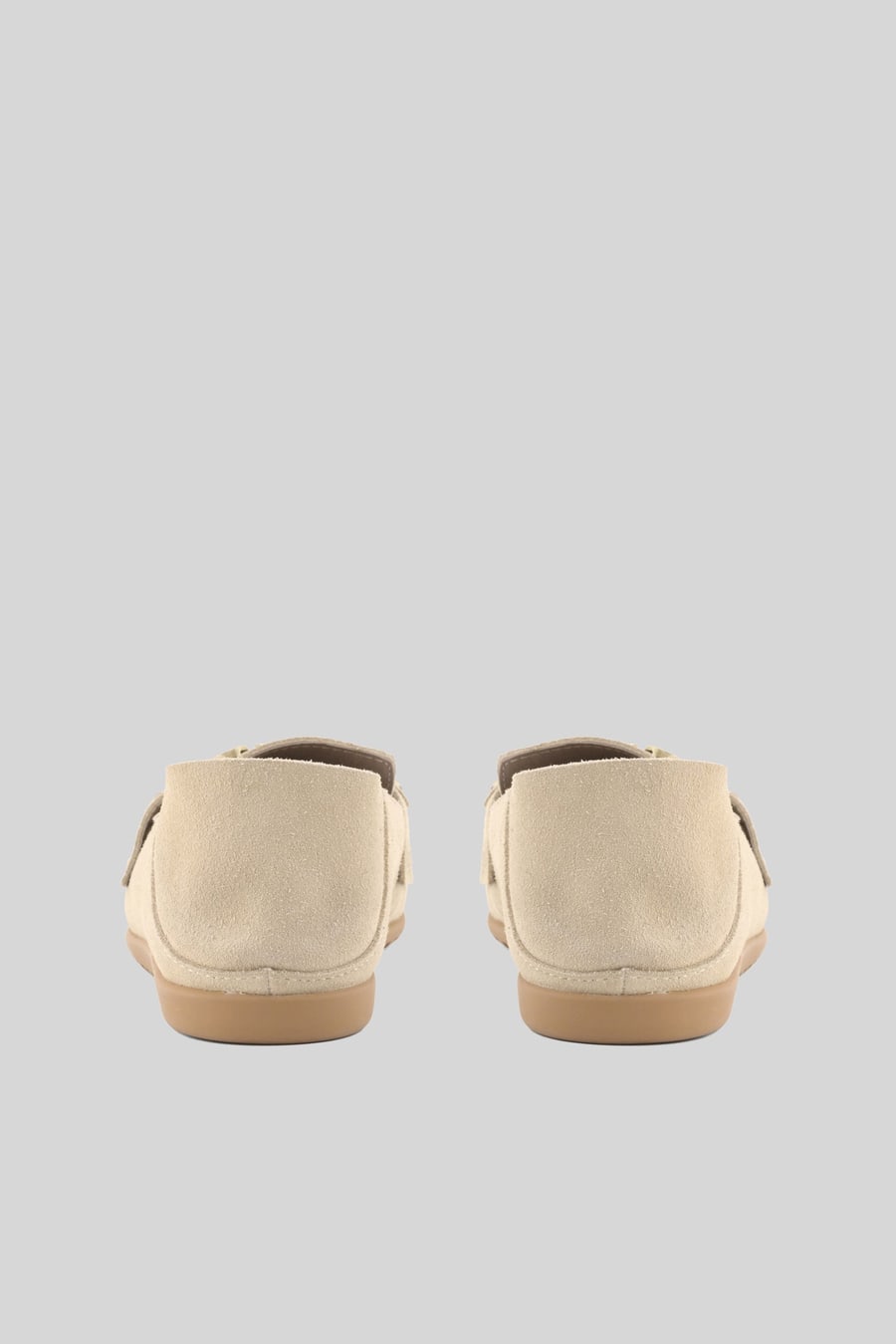 mou Mou Ballerina Slip-on Suede Beige Donna, view 4