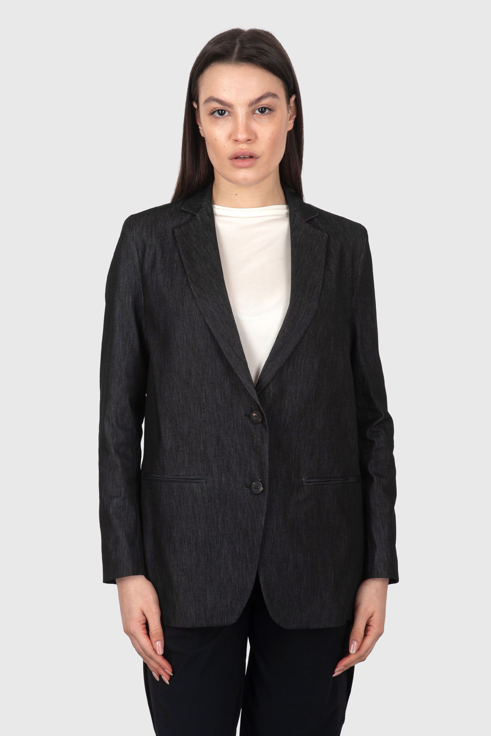 rrd Rrd Marina Boyfriend Wom Blazer Nero Donna