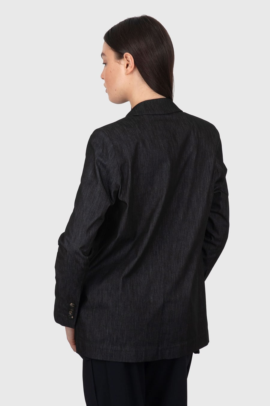rrd Rrd Marina Boyfriend Wom Blazer Nero Donna, view 4