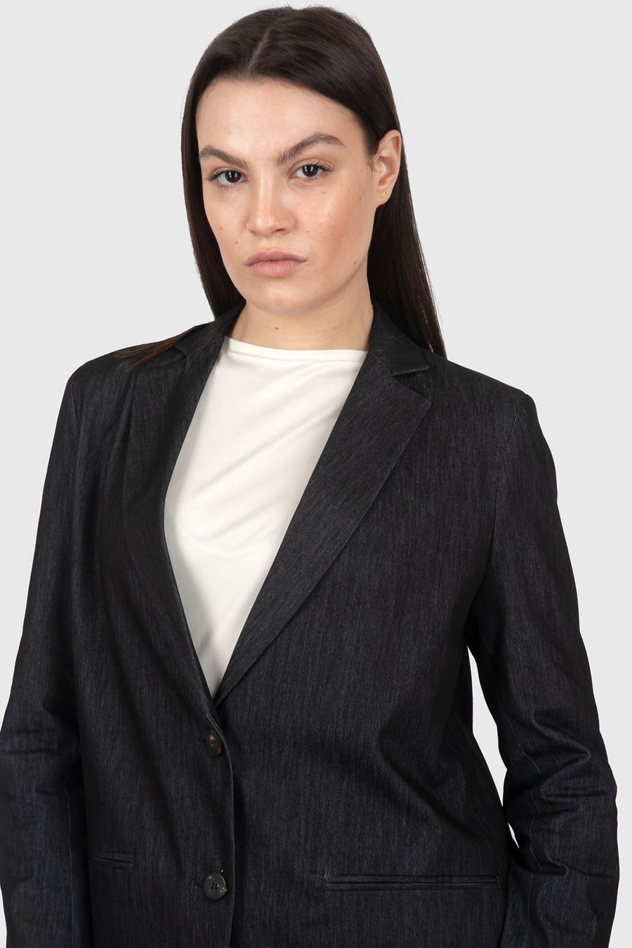 rrd Rrd Marina Boyfriend Wom Blazer Nero Donna, view 5