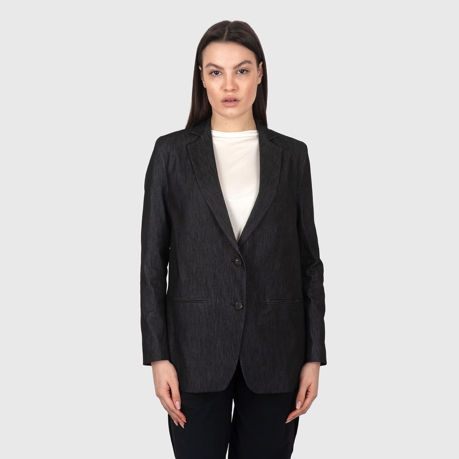 rrd Rrd Marina Boyfriend Wom Blazer Nero Donna, view 7