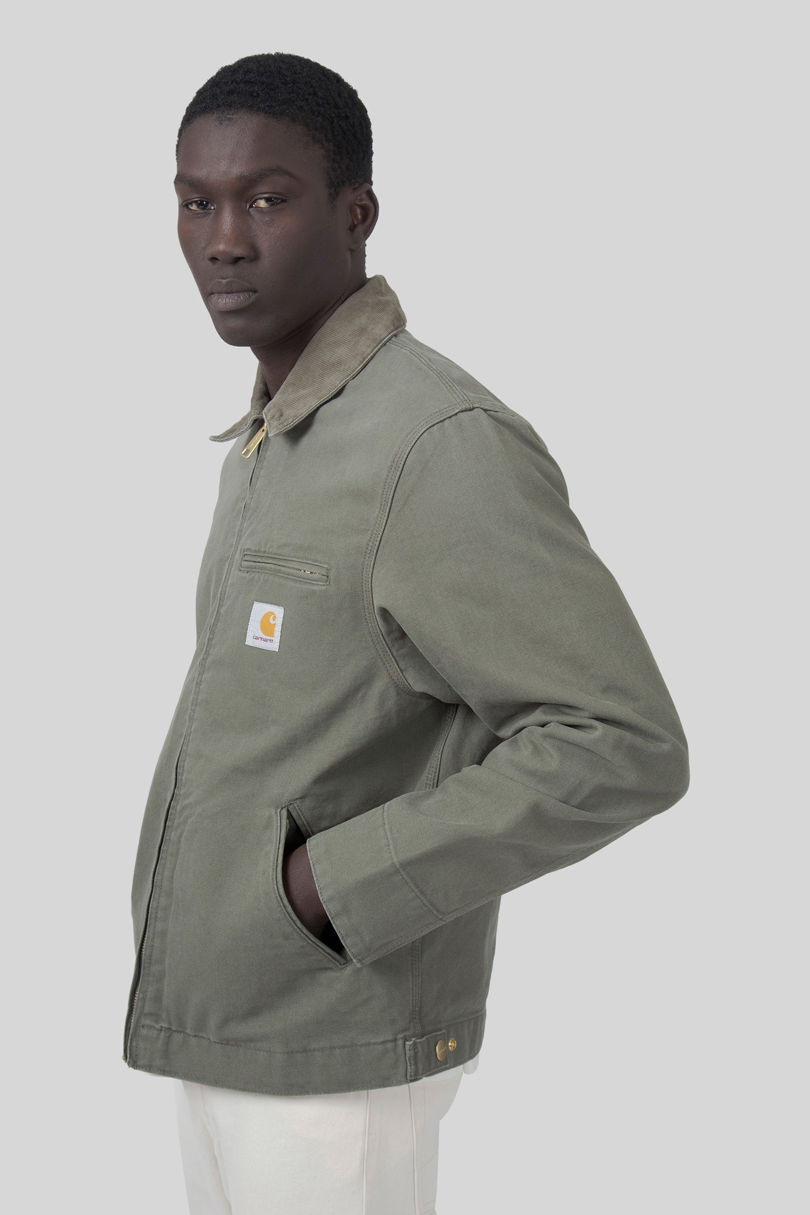 Carhartt WIP Carhartt Wip Detroit Jacket Verde Uomo, view 2