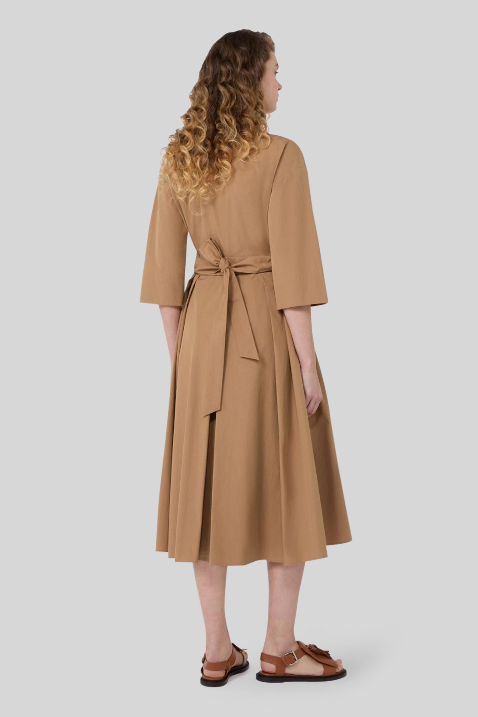 Weekend Max Mara Max Mara Weekend Abito Padana Cuoio Donna