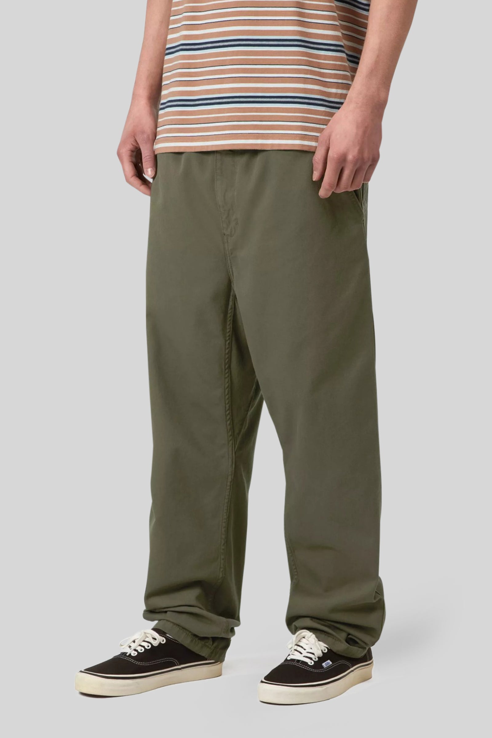 Carhartt WIP Carhartt Wip Flint Pant 'moraga' Twill Verde Uomo