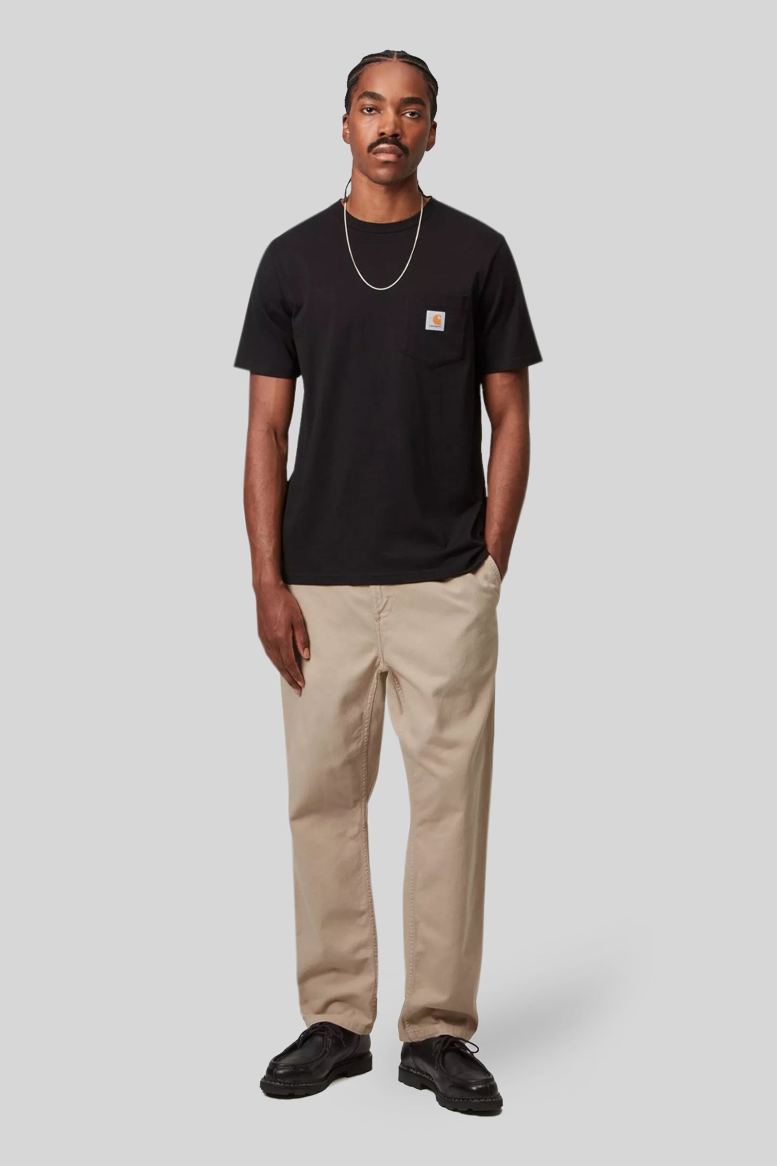 Carhartt WIP Carhartt Wip Flint Pant 'moraga' Twill Beige Chiaro Uomo, view 2