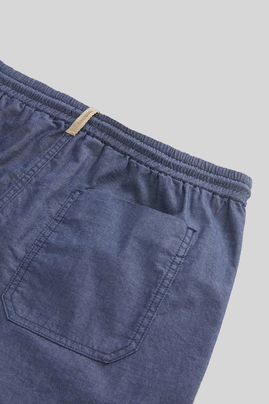 Woolrich Woolrich Bermuda Washed Indigo Uomo, view 4