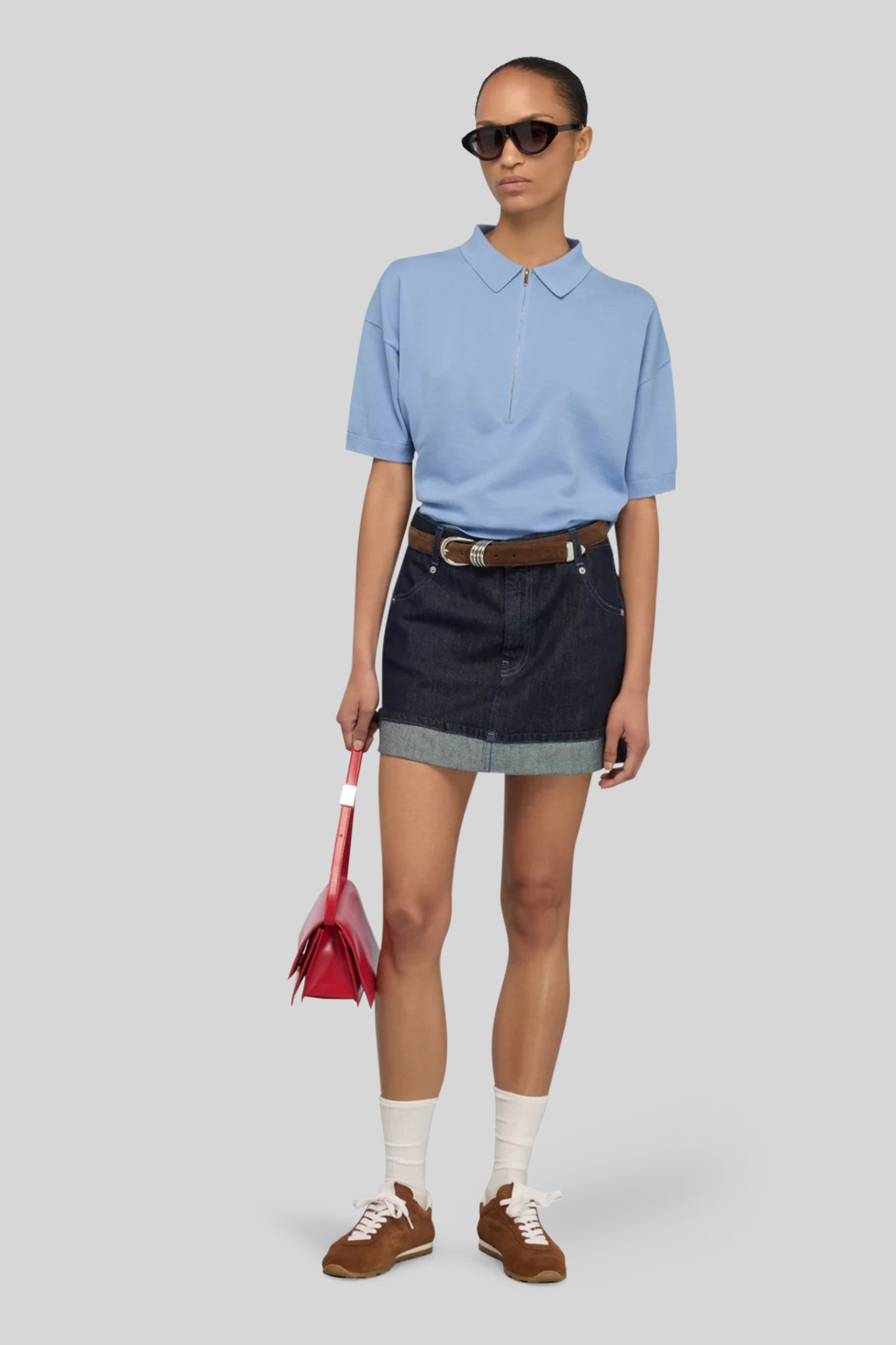 semicouture Semicouture Gonna Floriane Blu Scuro Donna