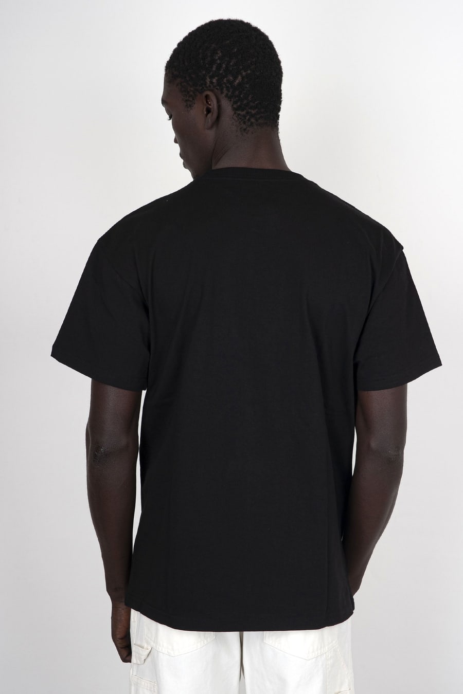 Carhartt WIP Carhartt Wip T-shirt S/s Chase Nero Uomo, view 3