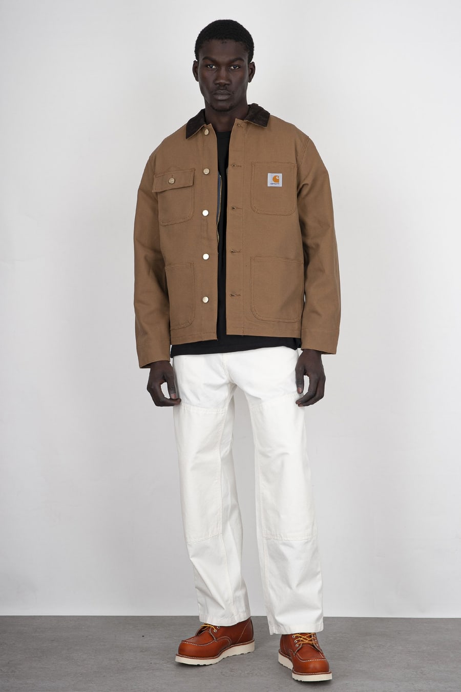 Carhartt WIP Carhartt Wip T-shirt S/s Chase Nero Uomo, view 6