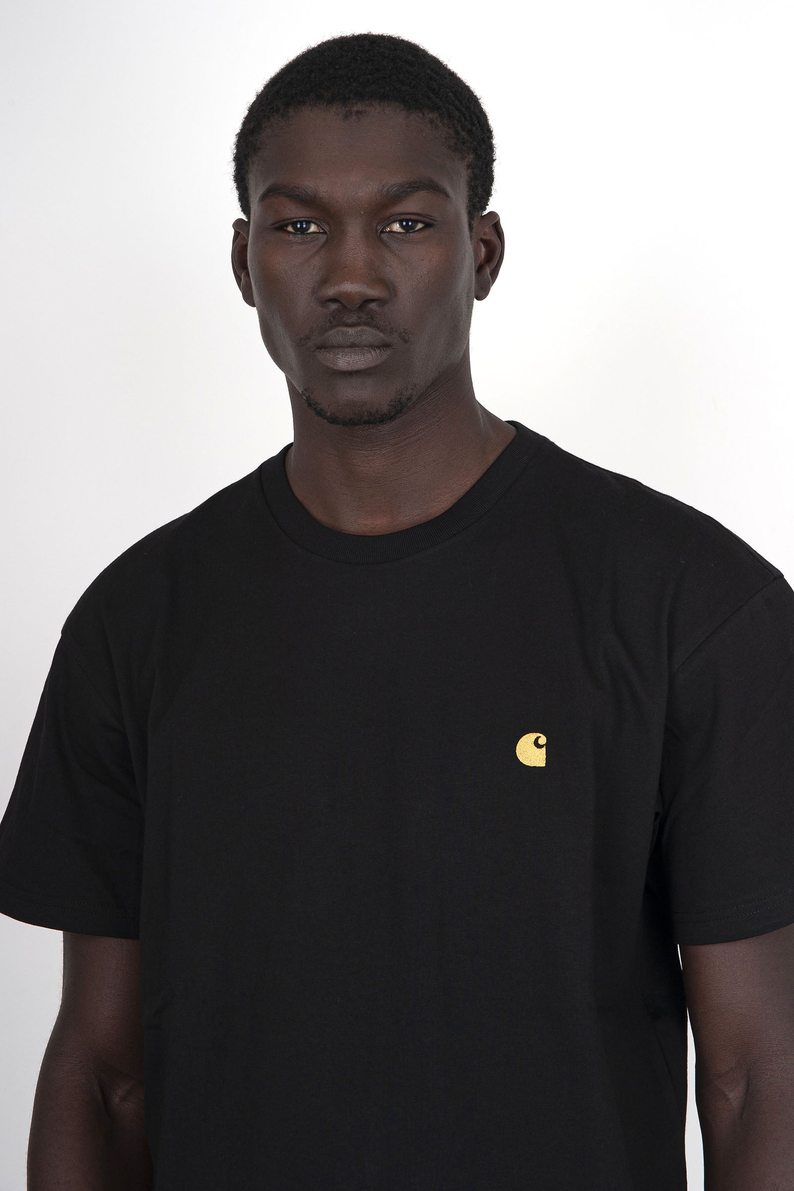 Carhartt WIP Carhartt Wip T-shirt S/s Chase Nero Uomo