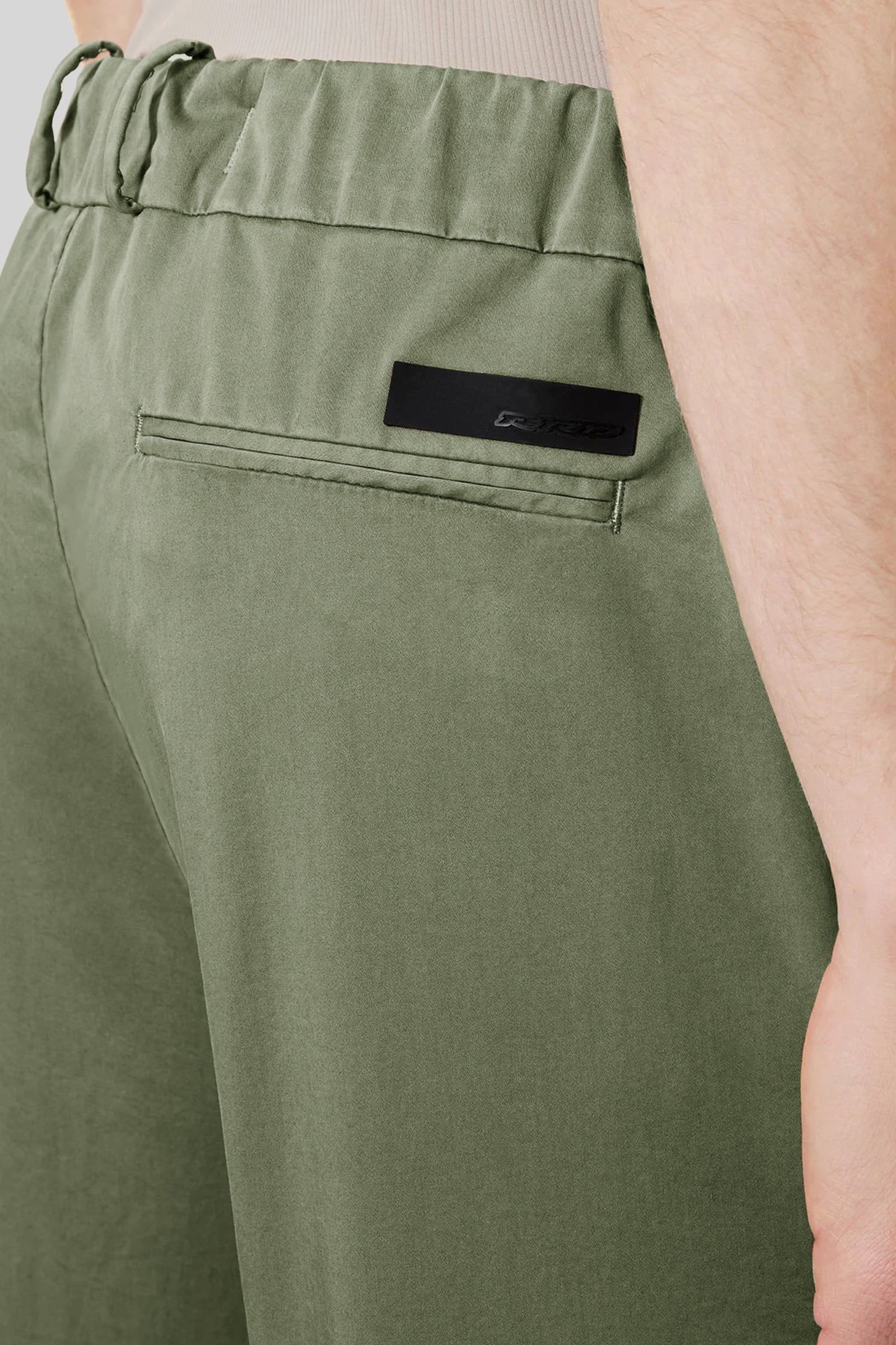 rrd Rrd Cottech Chino Jo Pant Verde Uomo, view 2