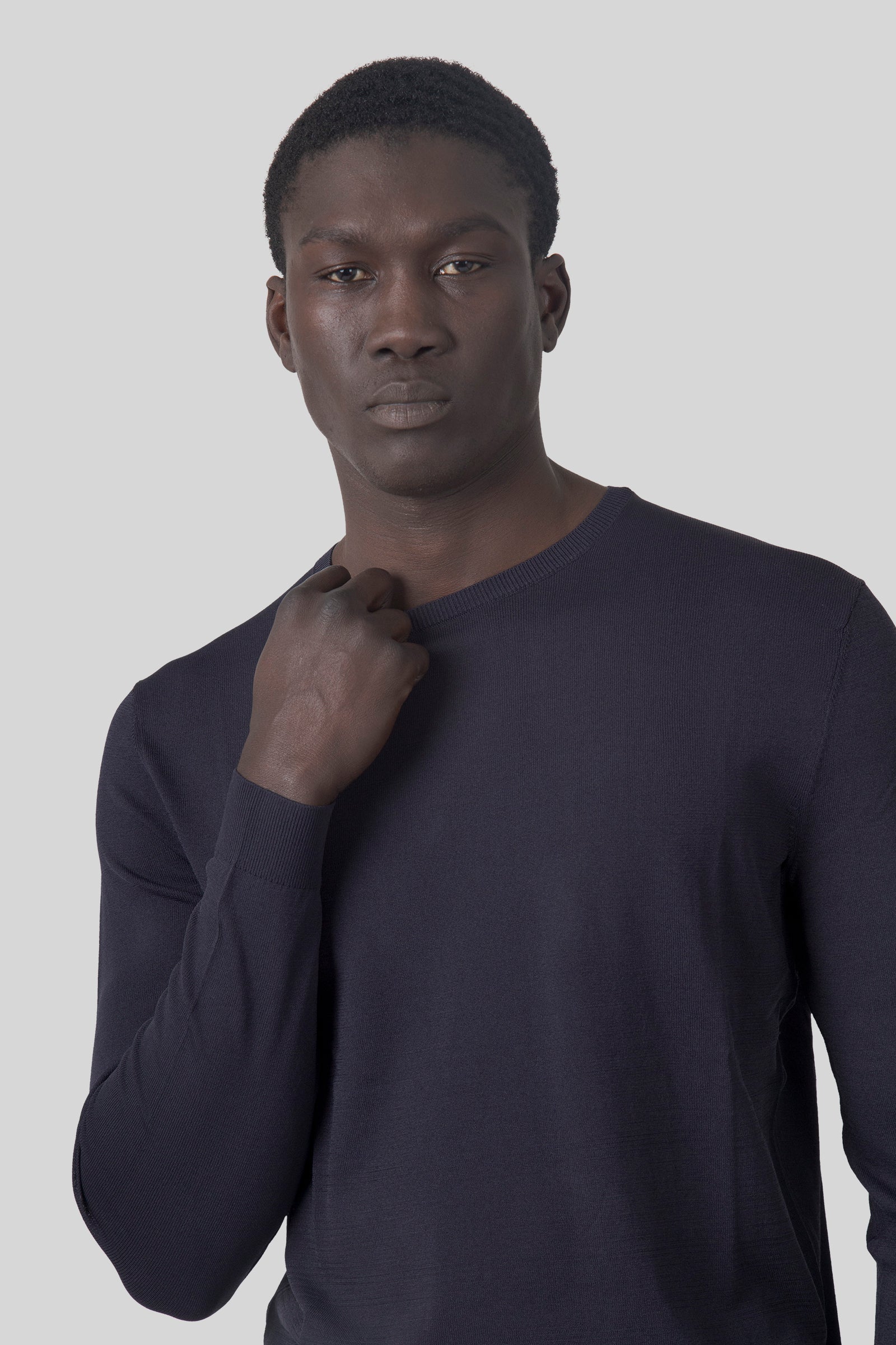 rrd Rrd Maxell Round Knit Blu Uomo