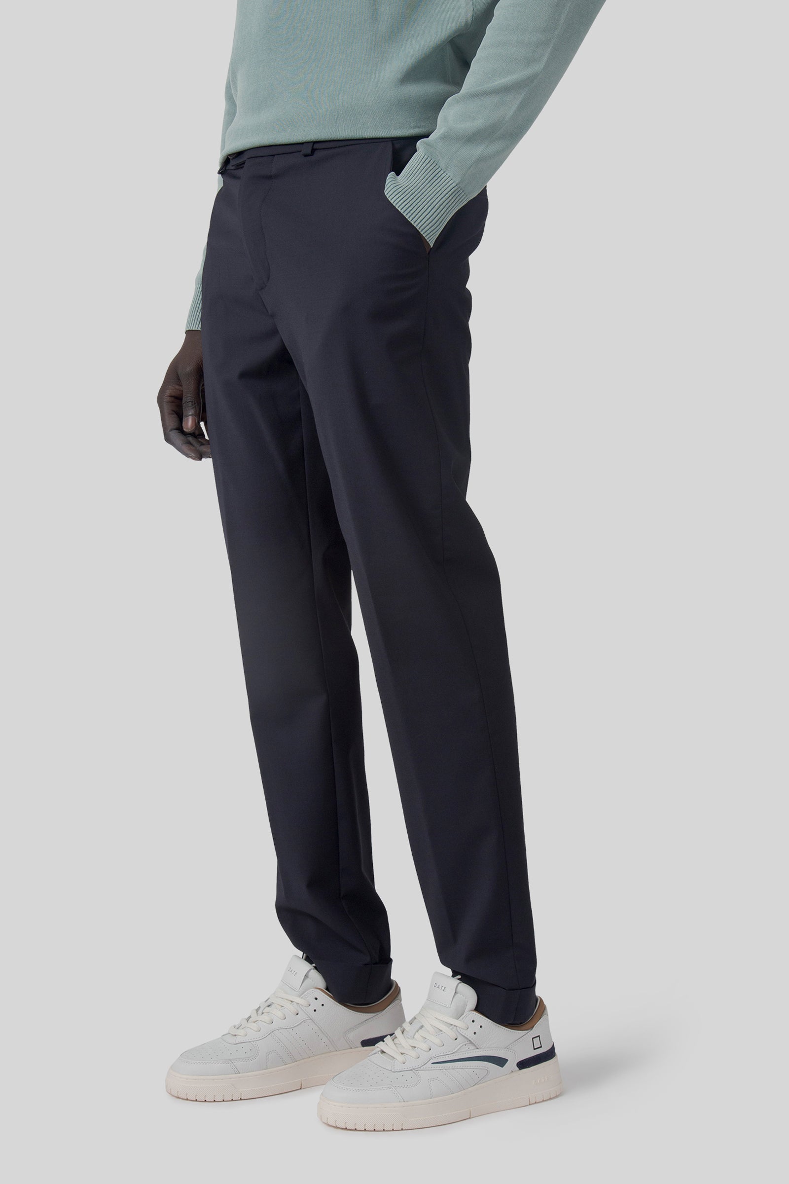 rrd Rrd Summer Wooltech Chino Pant Blu Scuro Uomo