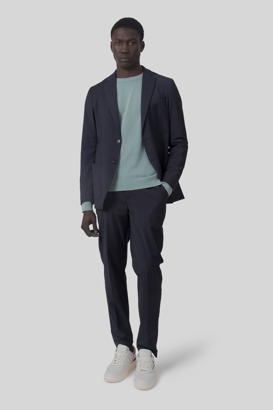 rrd Rrd Summer Wooltech Blazer Blu Uomo, view 2