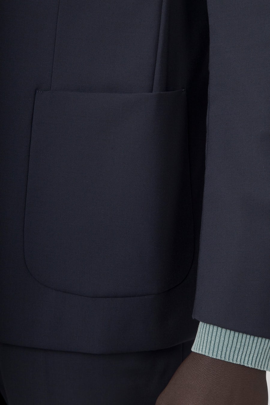 rrd Rrd Summer Wooltech Blazer Blu Uomo, view 8