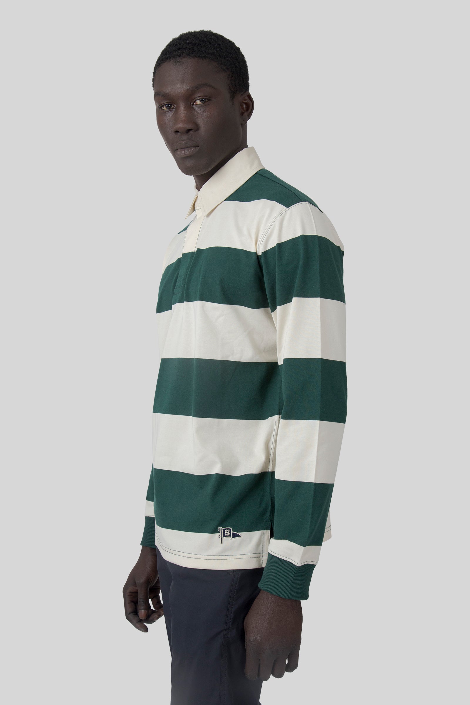 sebago Sebago Polo Campbell Naturale/verde Uomo, view 2
