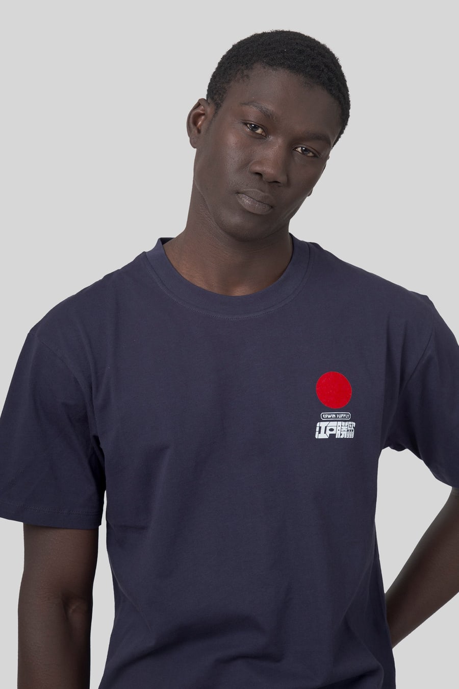 edwin Edwin T-shirt Sun On Blu Uomo