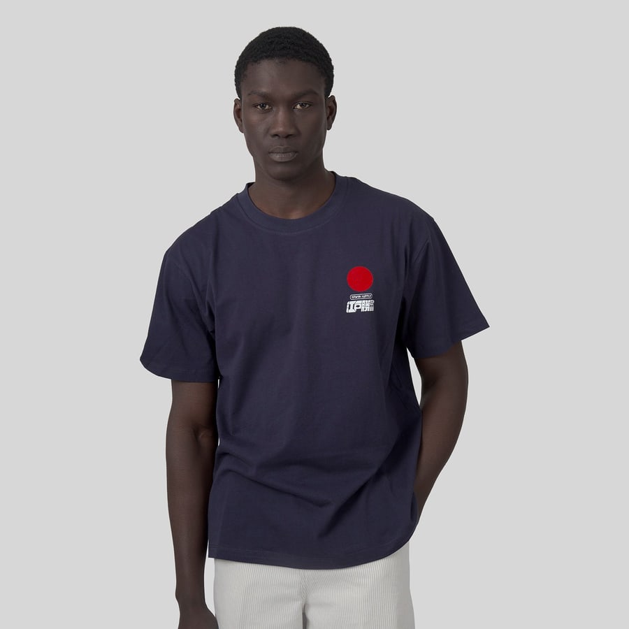 edwin Edwin T-shirt Sun On Blu Uomo, view 7