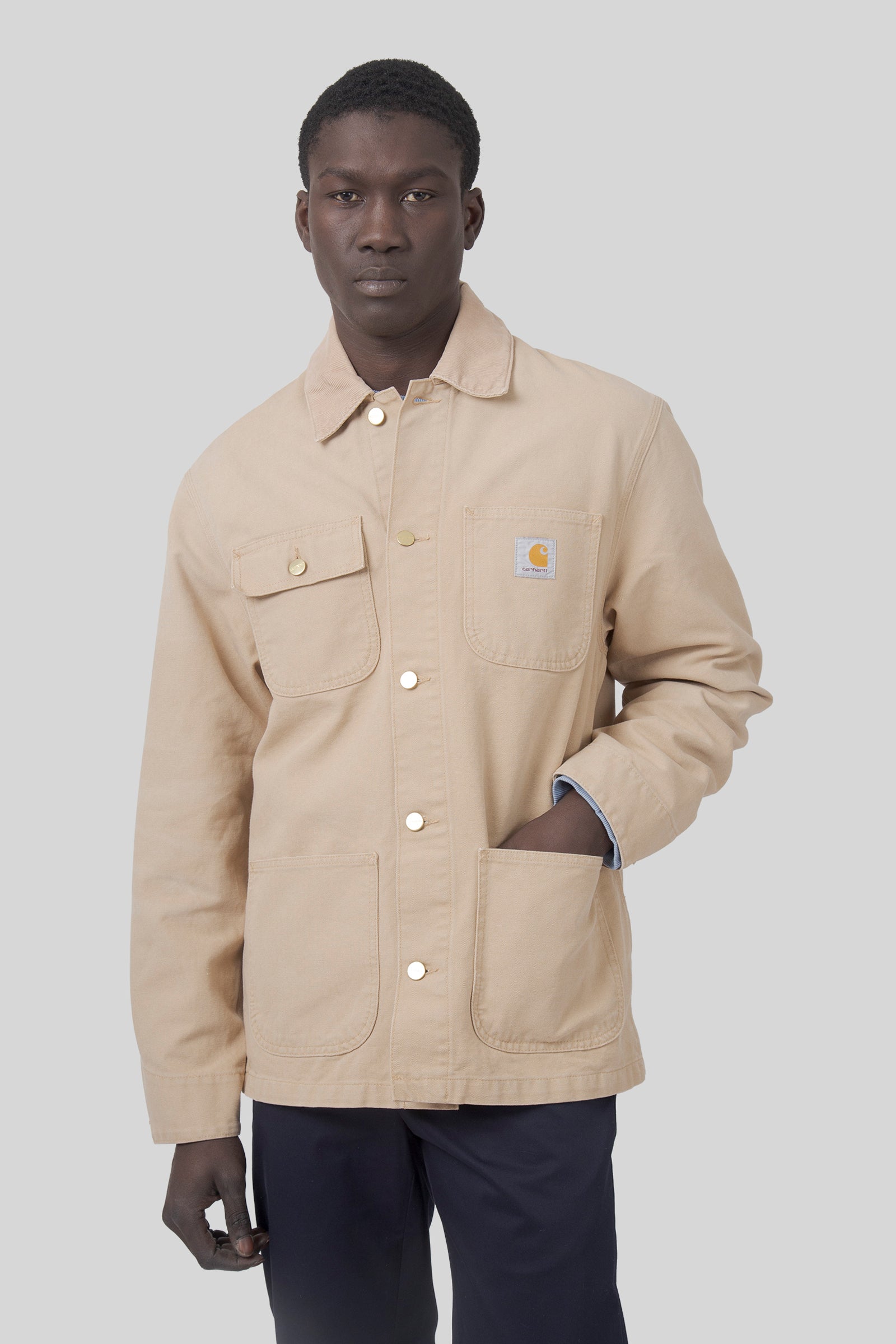 Carhartt WIP Carhartt Wip Michigan Coat Beige Chiaro Uomo, view 2