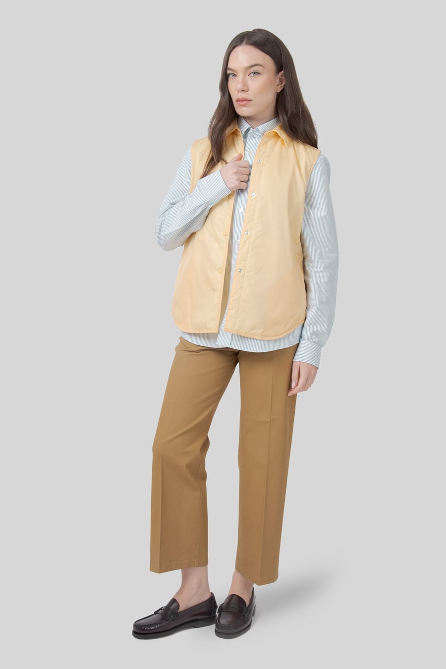 aspesi Aspesi Gilet Dot Giallo Donna, view 2